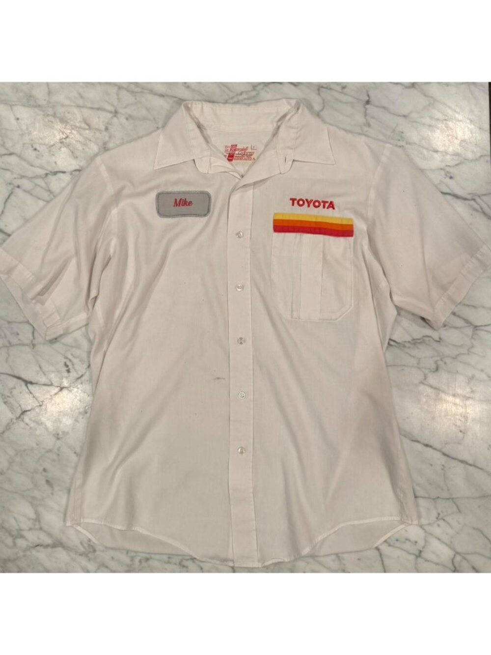 Vintage Toyota Work Button-Down “Mike”